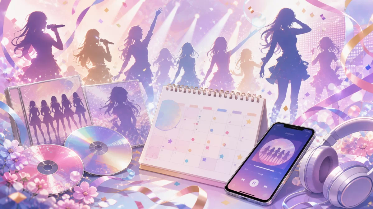 2026年9月の女性アイドル新曲・イベント予定まとめ|発売日・形態・特典の見方