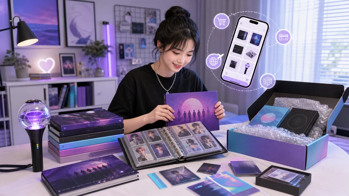 K-POP公式グッズ・アルバムの買い方|Weverse・送料・特典の注意点
