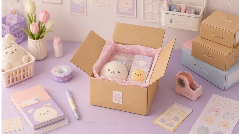 サンリオオンラインショップで失敗しない買い方をイメージしたオリジナル画像