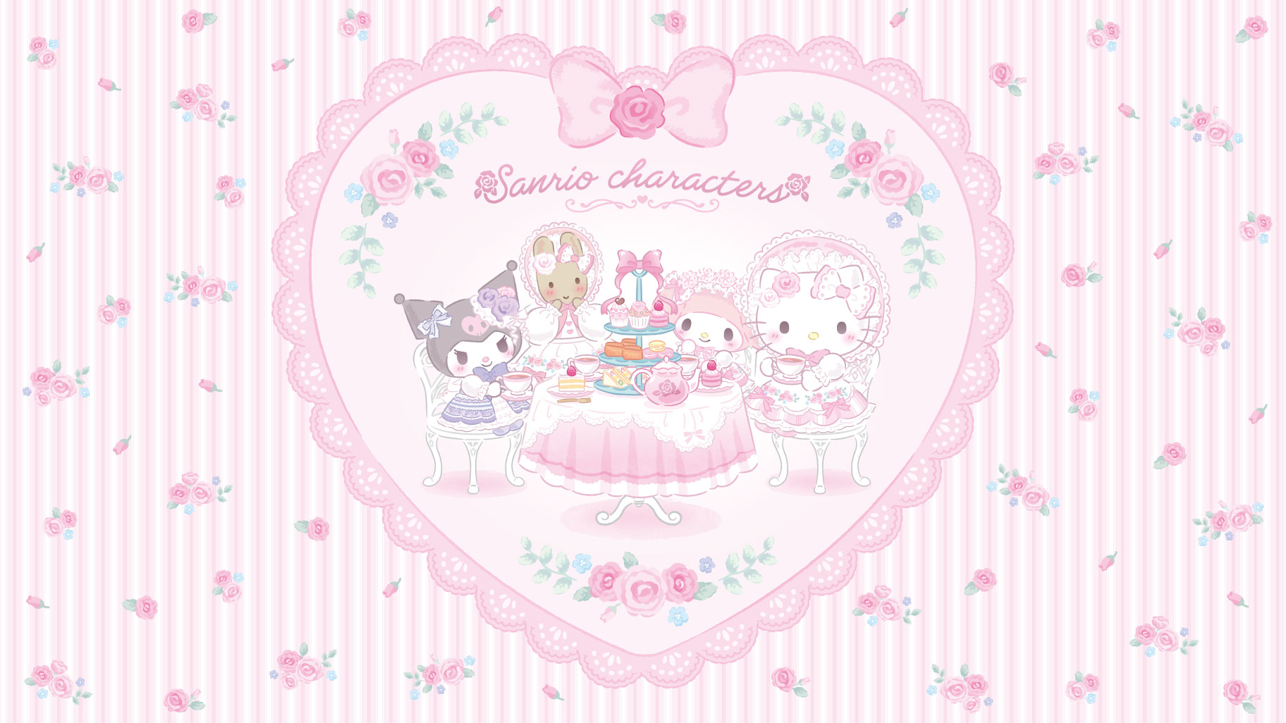 サンリオ公式 メルヘンパーティデザインシリーズの商品ビジュアル