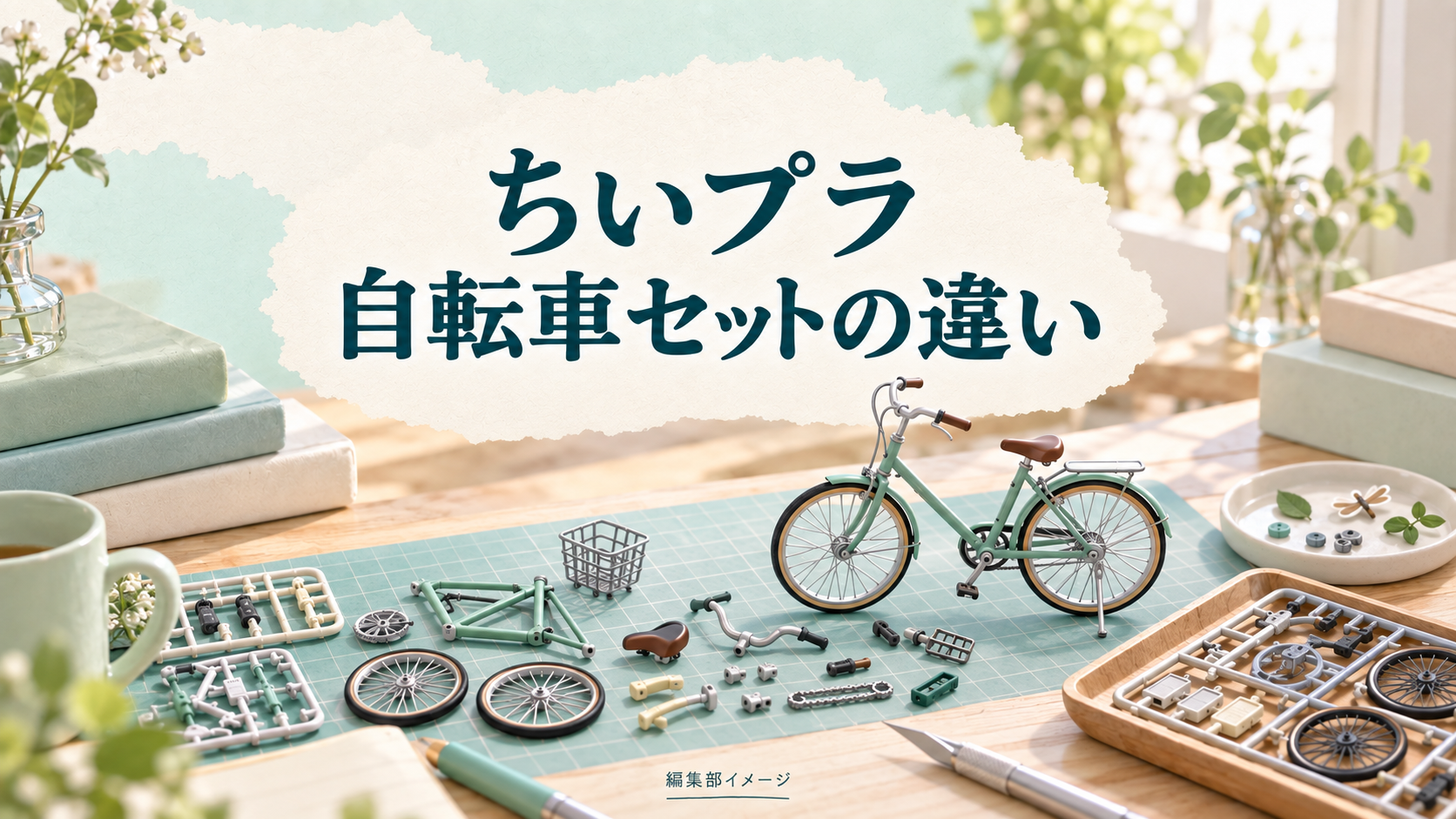 ちいプラの自転車、ハチワレだけ2台？3人のセット内容と届く月の違い